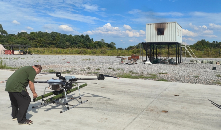 高层破窗/灭火项目关键试验取得突破