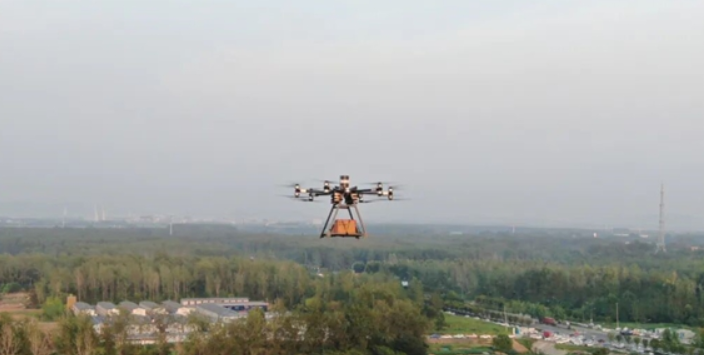 大圩葡萄&ldquo;乘&rdquo;飞机 无人机物流保鲜甜