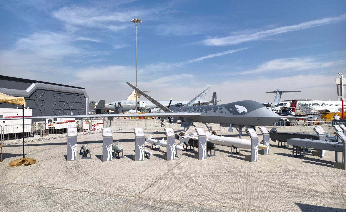 &ldquo;翼龙&rdquo;-X无人机首次以静展形式亮相境外航展