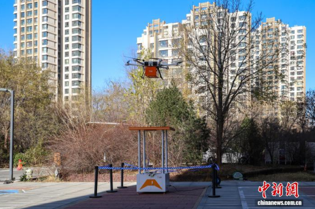 天津启用首条常态化无人机送血航线 搭建&ldquo;低空生命线&rdquo;